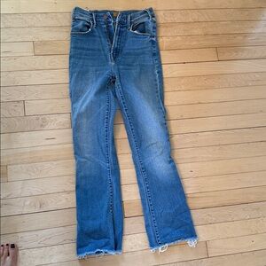 MOTHER The hustler ankle fray
Color- layover